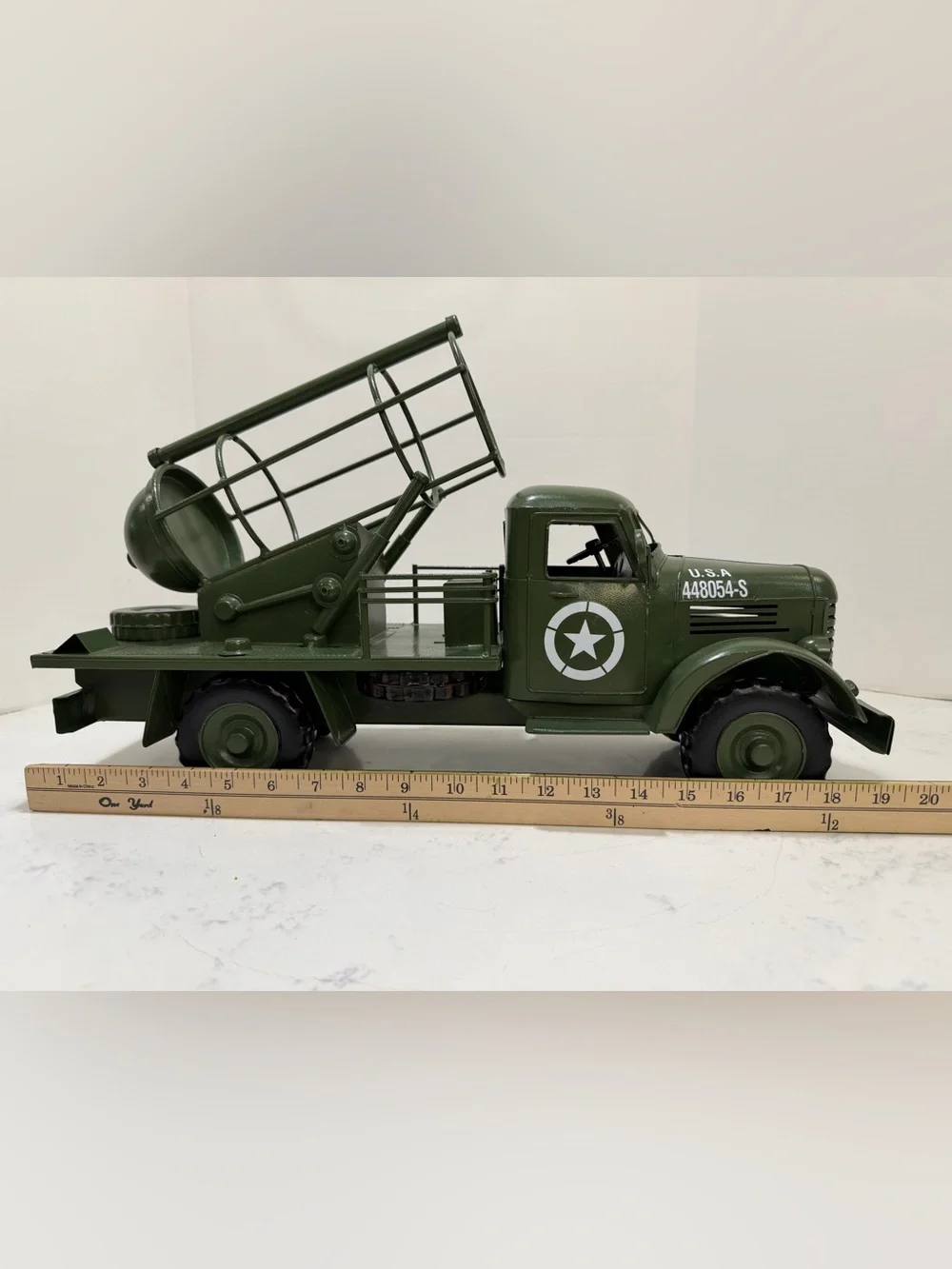 The Peacekeeper Military Truck Camouflage Metal Decanter
